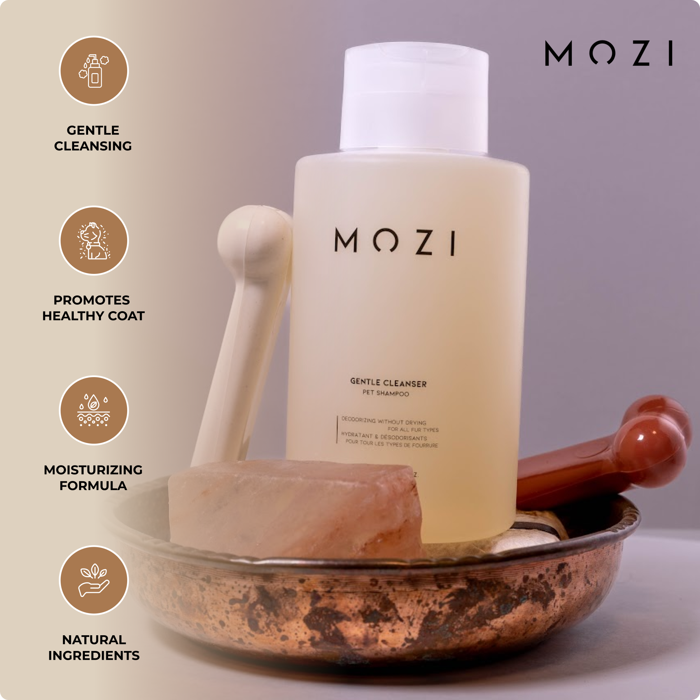 MOZI Gentle Cleanser Pet Shampoo