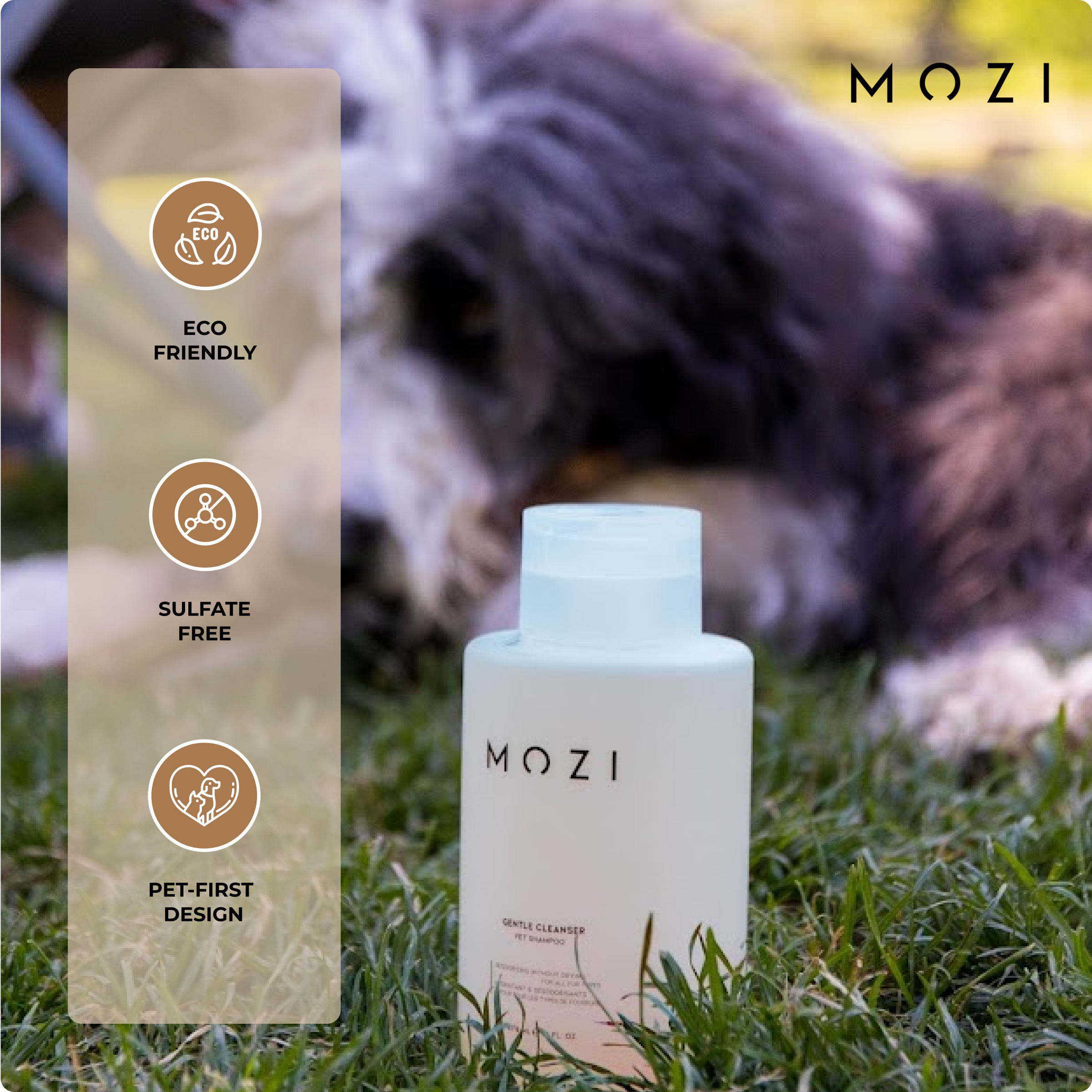 MOZI Gentle Cleanser Pet Shampoo